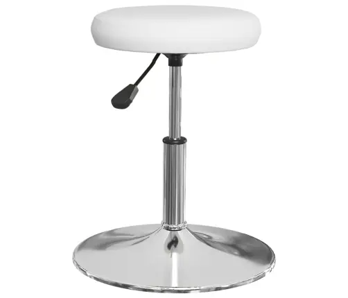 Söögitoolid 2 Tk, Valge, Kunstnahk