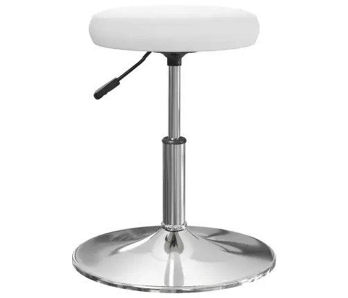 Söögitoolid 2 Tk, Valge, Kunstnahk