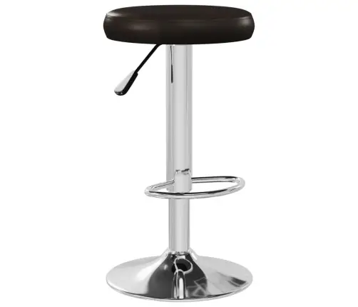 Bāra Krēsli, 2 Gab., Brūna Mākslīgā Āda Vidaxl