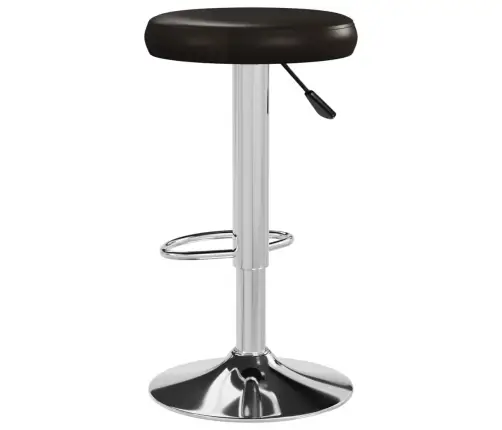 Bāra Krēsli, 2 Gab., Brūna Mākslīgā Āda Vidaxl