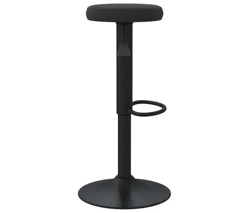 Baro Taburetės, 2Vnt., Juodos Spalvos, Aksomas