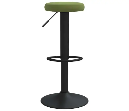 Bāra Krēsli, 2 Gab., Gaiši Zaļš Samts Vidaxl