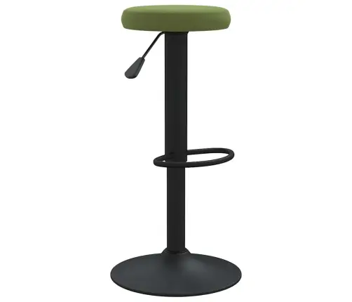 Bāra Krēsli, 2 Gab., Gaiši Zaļš Samts Vidaxl