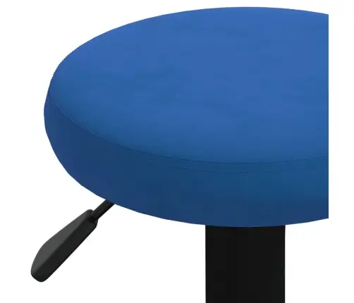 Bāra Krēsli, 2 Gab., Zils Samts Vidaxl