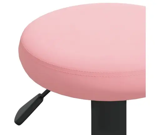 Bāra Krēsli, 2 Gab., Rozā Samts Vidaxl