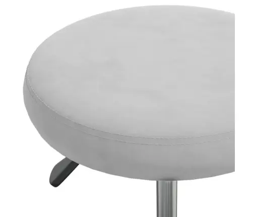 Grozāms Biroja Krēsls, Gaiši Pelēks, Samts Vidaxl