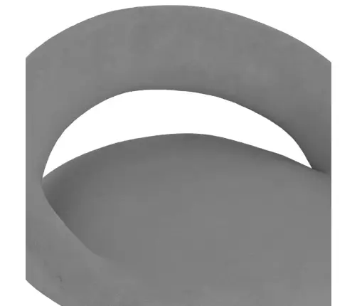 Bāra Krēsli, 2 Gab., Gaiši Pelēks Samts Vidaxl