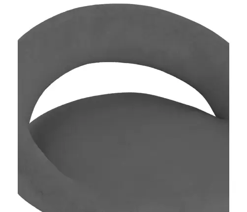 Bāra Krēsli, 2 Gab., Tumši Pelēks Samts Vidaxl