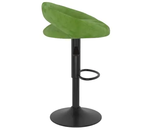 Bāra Krēsli, 2 Gab., Gaiši Zaļš Samts Vidaxl