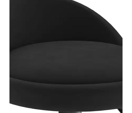 Bāra Krēsls, Melns Samts Vidaxl