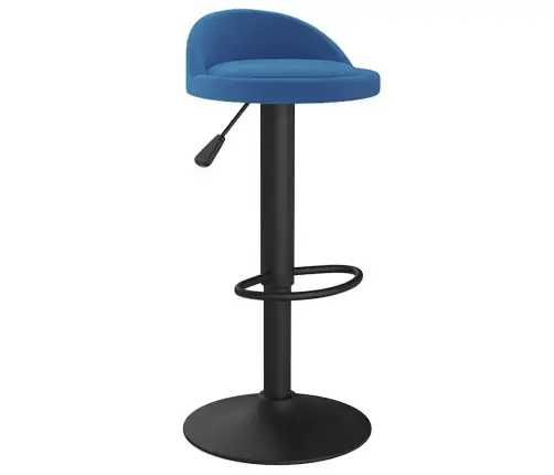 Bāra Krēsls, Zils Samts Vidaxl