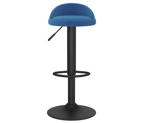 Bāra Krēsls, Zils Samts Vidaxl