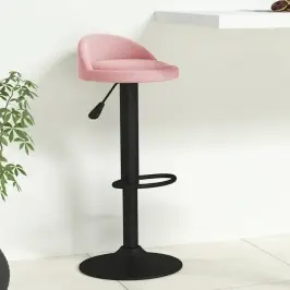 Baro Taburetė, Rožinės Spalvos, Aksomas