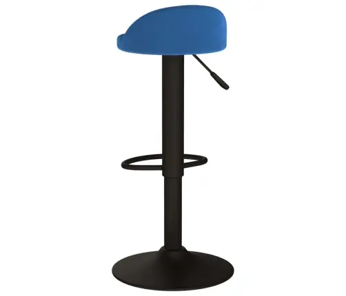 Bāra Krēsli, 2 Gab., Zils Samts Vidaxl