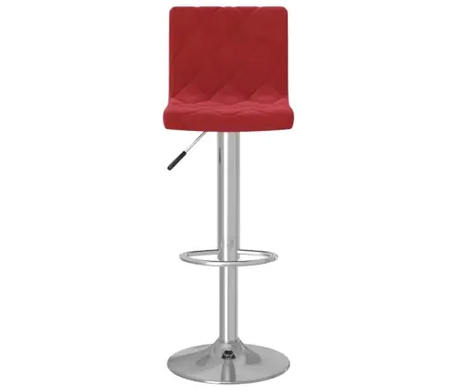 Bāra Krēsli, 2 Gab., Vīnsarkans Samts Vidaxl