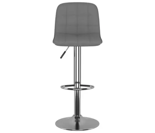 Bāra Krēsli, 2 Gab., Gaiši Pelēks Audums Vidaxl