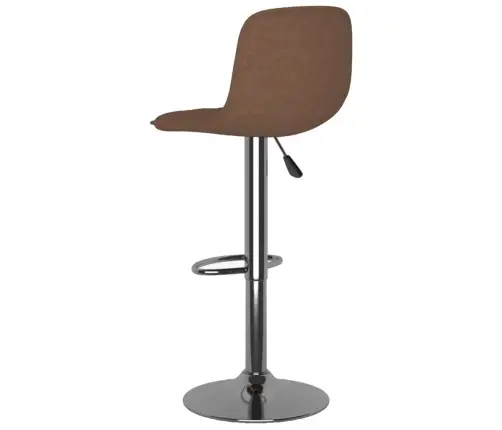 Bāra Krēsli, 2 Gab., Brūns Audums Vidaxl