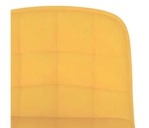 Baro Taburetės, 2Vnt., Geltonos Spalvos, Audinys