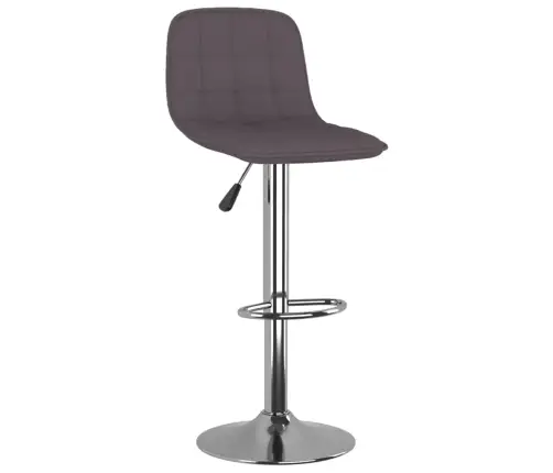 Bāra Krēsli, 2 Gab., Pelēkbrūns Audums Vidaxl