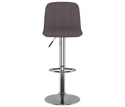 Bāra Krēsli, 2 Gab., Pelēkbrūns Audums Vidaxl