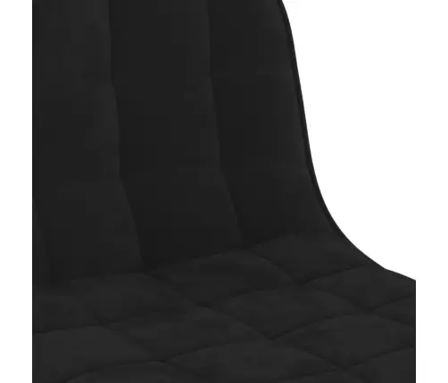 Bāra Krēsls, Melns Samts Vidaxl