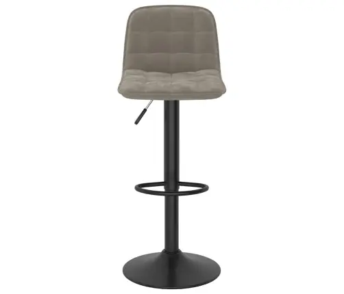 Bāra Krēsls, Gaiši Pelēks Samts Vidaxl