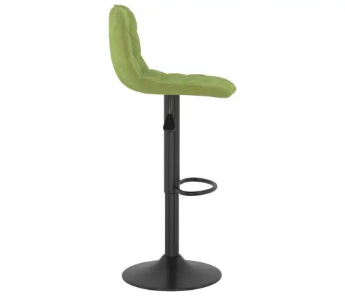 Bāra Krēsli, 2 Gab., Gaiši Zaļš Samts Vidaxl