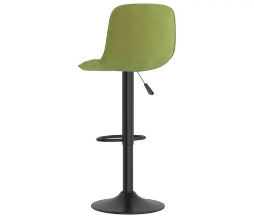 Bāra Krēsli, 2 Gab., Gaiši Zaļš Samts Vidaxl