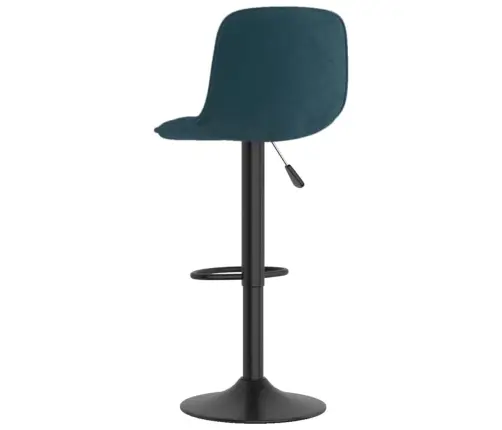 Bāra Krēsli, 2 Gab., Zils Samts Vidaxl