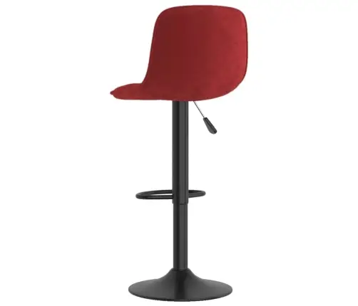Bāra Krēsli, 2 Gab., Vīnsarkans Samts Vidaxl