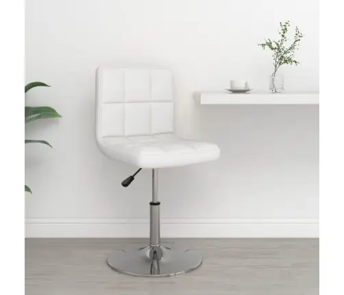 Bāra Krēsls, Balta Mākslīgā Āda Vidaxl