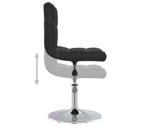 Bāra Krēsls, Melna Mākslīgā Āda Vidaxl