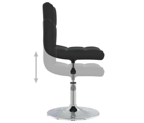 Söögitoolid 4 Tk, Must, Kunstnahk