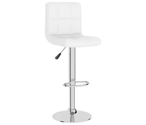 Bāra Krēsls, Balta Mākslīgā Āda Vidaxl