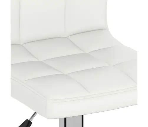 Bāra Krēsls, Balta Mākslīgā Āda Vidaxl