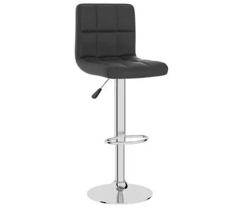 Baro Taburetė, Juodos Spalvos, Dirbtinė Oda