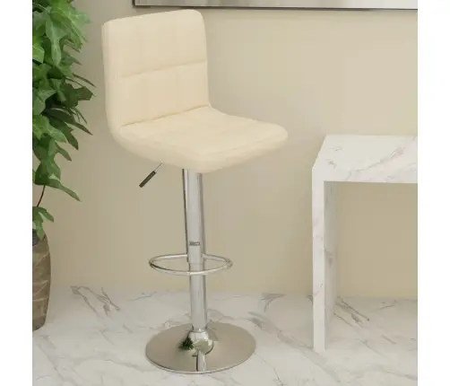 Bāra Krēsls, Krēmkrāsas Mākslīgā Āda Vidaxl