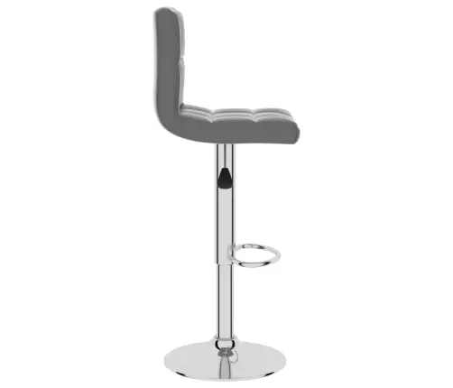 Bāra Krēsls, Pelēka Mākslīgā Āda Vidaxl