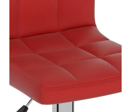 Bāra Krēsls, Vīnsarkana Mākslīgā Āda Vidaxl