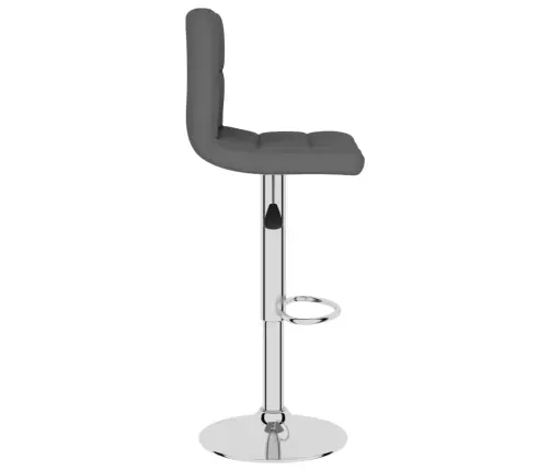 Bāra Krēsls, Tumši Pelēks Audums Vidaxl