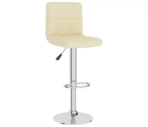 Bāra Krēsls, Krēmkrāsas Audums Vidaxl