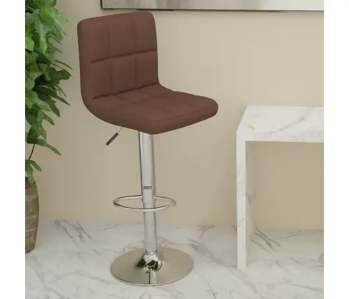 Bāra Krēsls, Brūns Audums Vidaxl