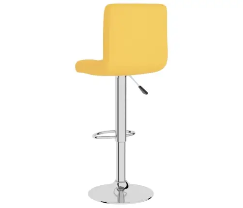 Bāra Krēsls, Sinepju Dzeltens Audums Vidaxl