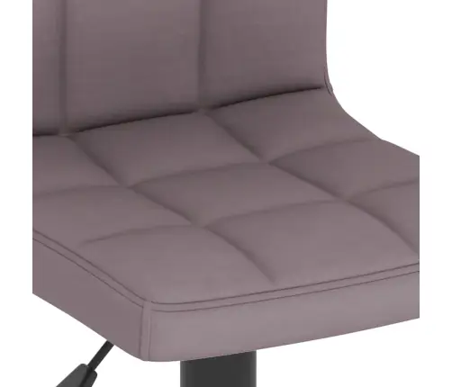 Bāra Krēsls, Pelēkbrūns Audums Vidaxl