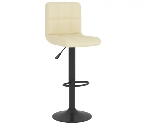 Bāra Krēsls, Krēmkrāsas Audums Vidaxl