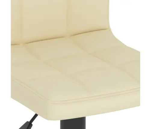 Bāra Krēsls, Krēmkrāsas Audums Vidaxl