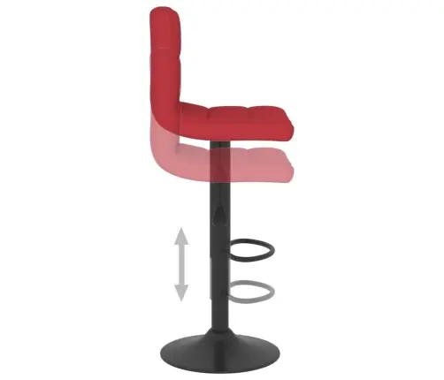 Baro Taburetė, Raudonojo Vyno Spalvos, Audinys