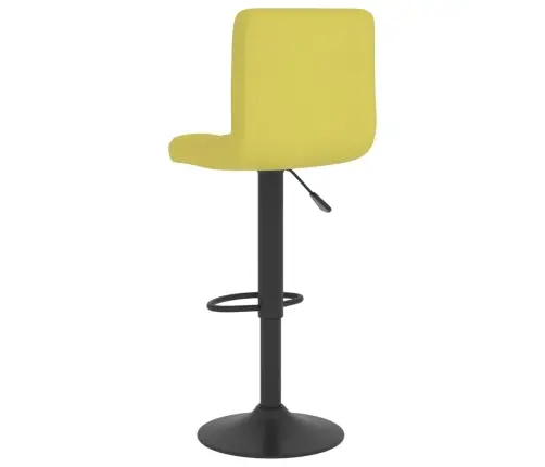 Bāra Krēsli, 2 Gab., Zaļš Audums Vidaxl