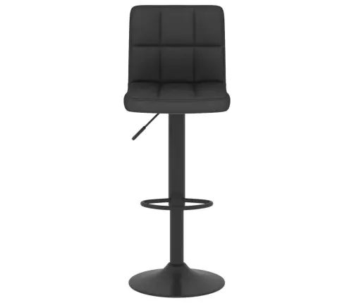 Baro Taburetės, 2Vnt., Juodos Spalvos, Audinys