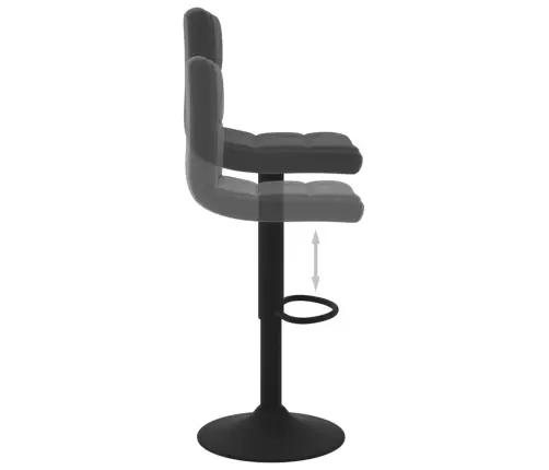 Bāra Krēsls, Melns Samts Vidaxl